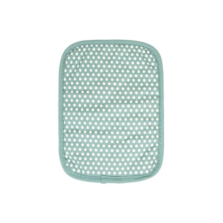 Ritz Royale Solid Pot Holder/with White Silicone Dots Dew, PK12 31266